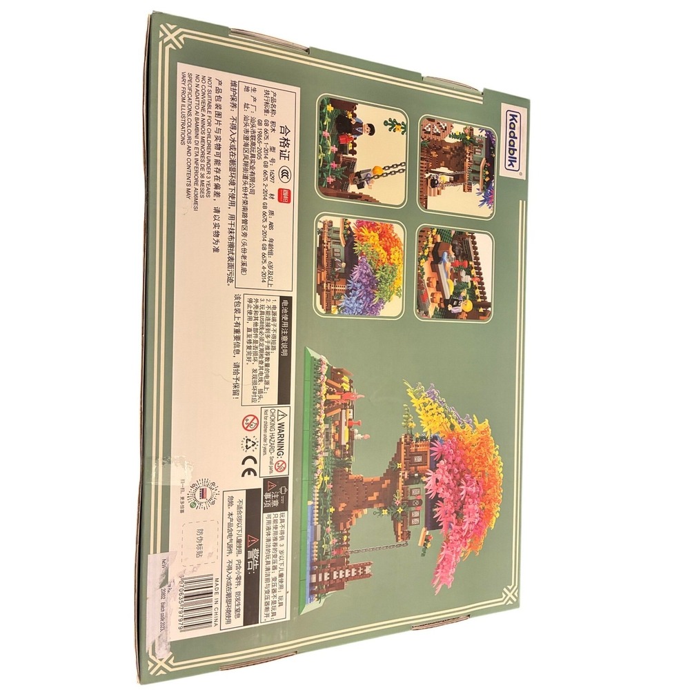 Kadablk Tree House Building Set 16297 4451 Pieces Large Architecture Model Kit